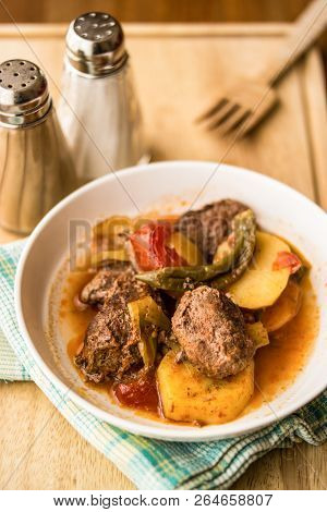 Izmir Kofte / Turkish Traditional Meatball.
