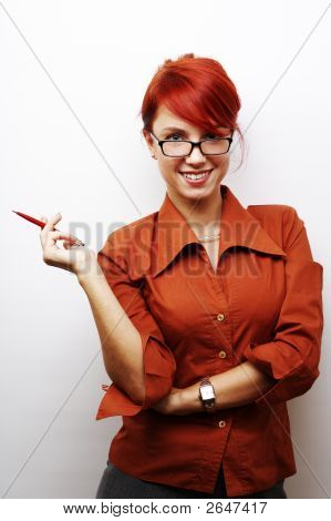 Biznes kobieta portret