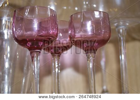 Amaizing Liquor Glasses In The Cupboard For Special Celebration