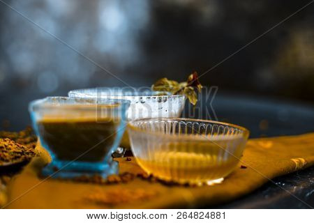 Herbal And Organic Home Remedy For Hair Fall I.e. Egg White Mixed With Curd And Fenugreek Seeeds In