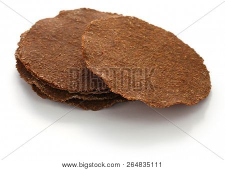 
tua nao, thua nao, fermented soybeans paste dried disk sheets, thai laos food