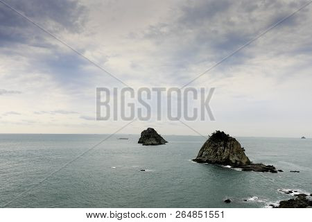 Oryukdo Islands In Busan, South Korea.