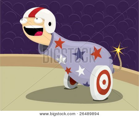 Ludzkiego armatnią.