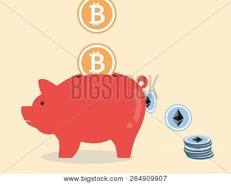 Convert From Bitcoin To Ethereum Via Piggy Bank