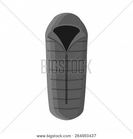 Vector Illustration Of Mountaineering And Peak Icon. Set Of Mountaineering And Camp Vector Icon For 