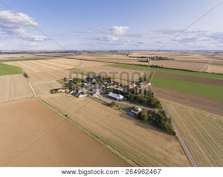 View Of Estouches In Essonne, Ile-de-france, France