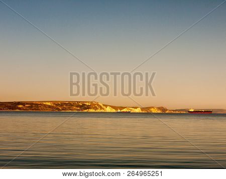 Weymouth Sunset Beach Sea Waves Ocean Space Dorset Beautiful View Landscape