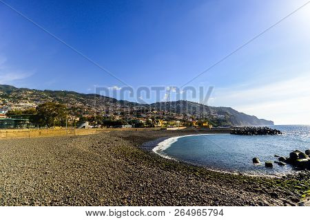 A Pebble Beach In Funchal - Maderia, Portugal