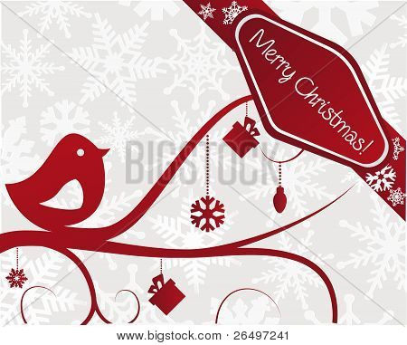 modello di carta di Natale