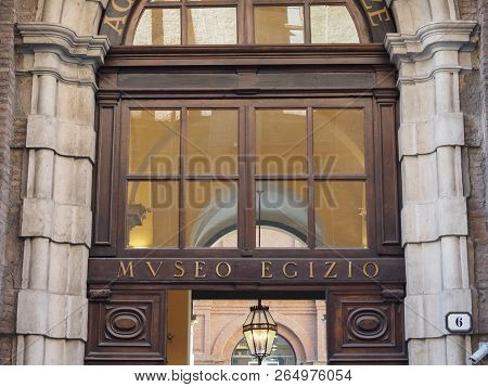 Egyptian Museum (museo Egizio) In Turin
