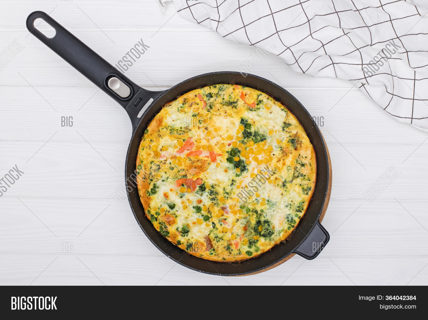 Frittata Omelette Mix Image & Photo (Free Trial) Bigstock