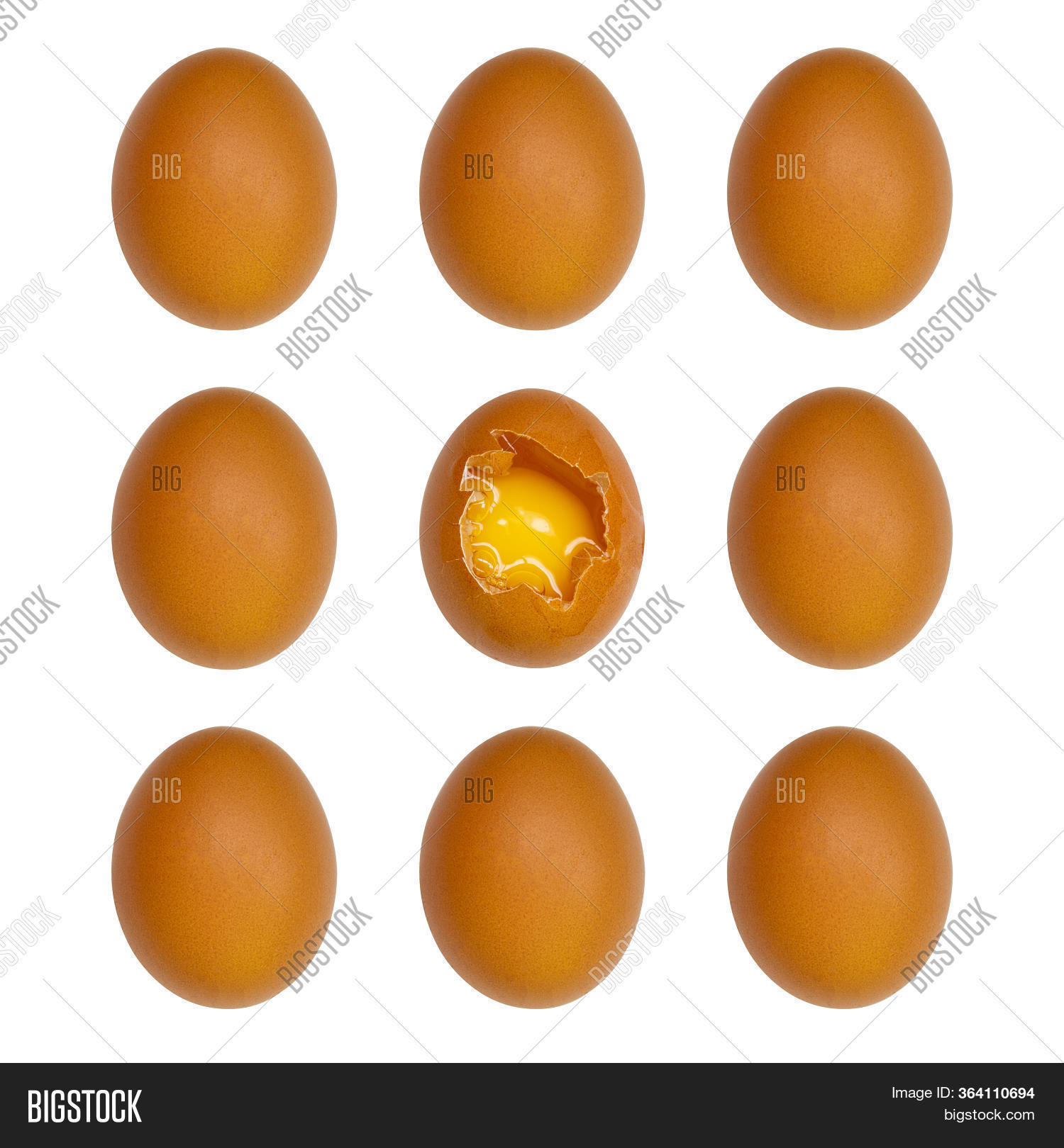 Chicken Egg Half Image & Photo (Free Trial) Bigstock