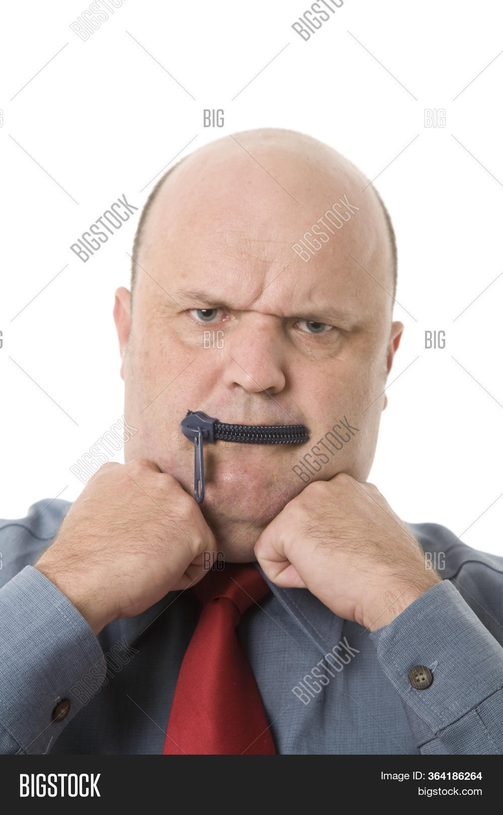 Zipped Lips Concepts, Image & Photo (Free Trial) Bigstock