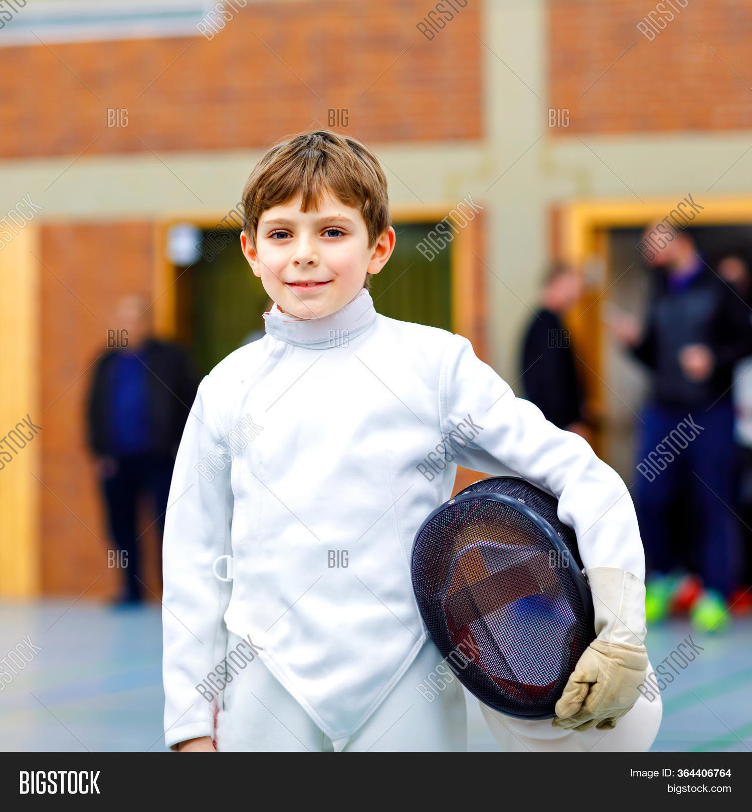 Little Kid Boy Fencing Image & Photo (Free Trial) Bigstock