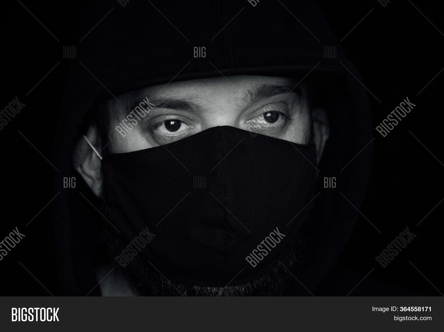 Man Wearing Black Image & Photo (Free Trial) Bigstock