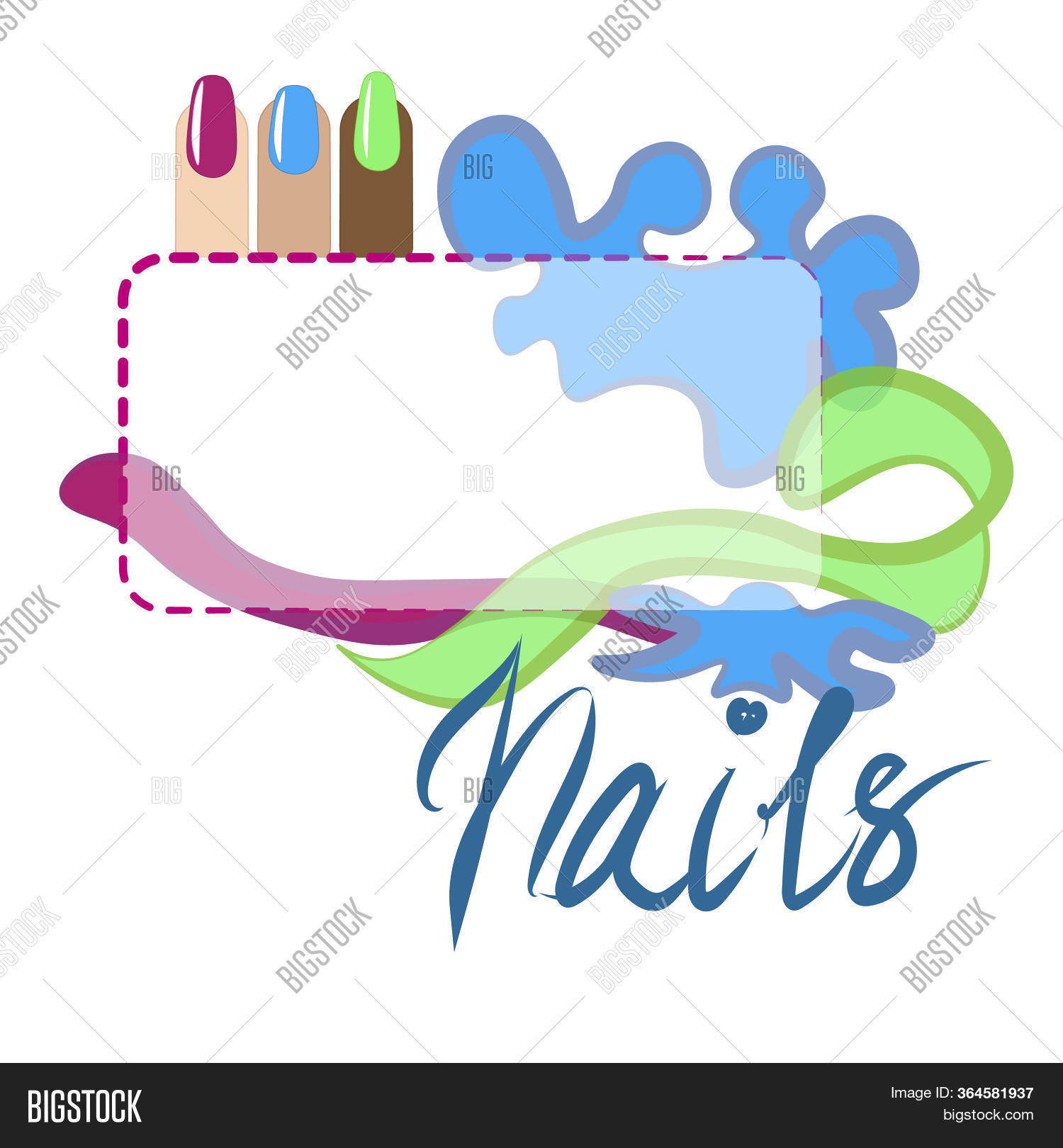 Design Nails Frame Image & Photo (Free Trial) Bigstock