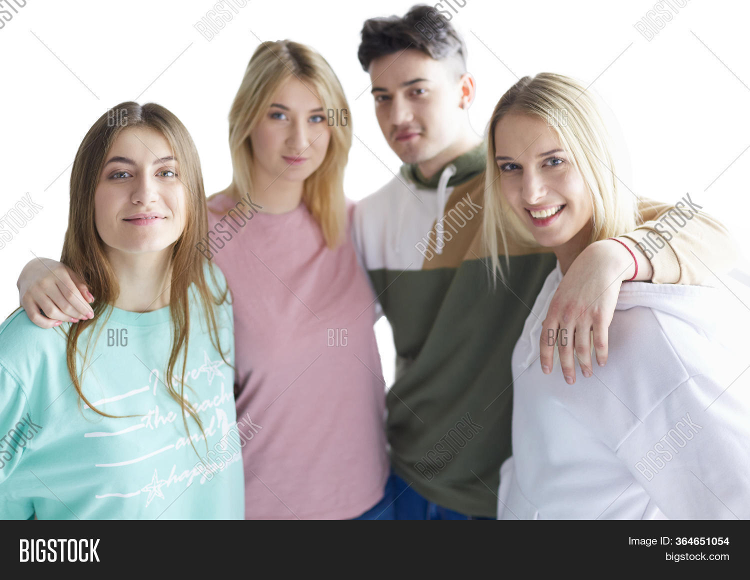 Happy Smiling Friends Image & Photo (Free Trial) | Bigstock