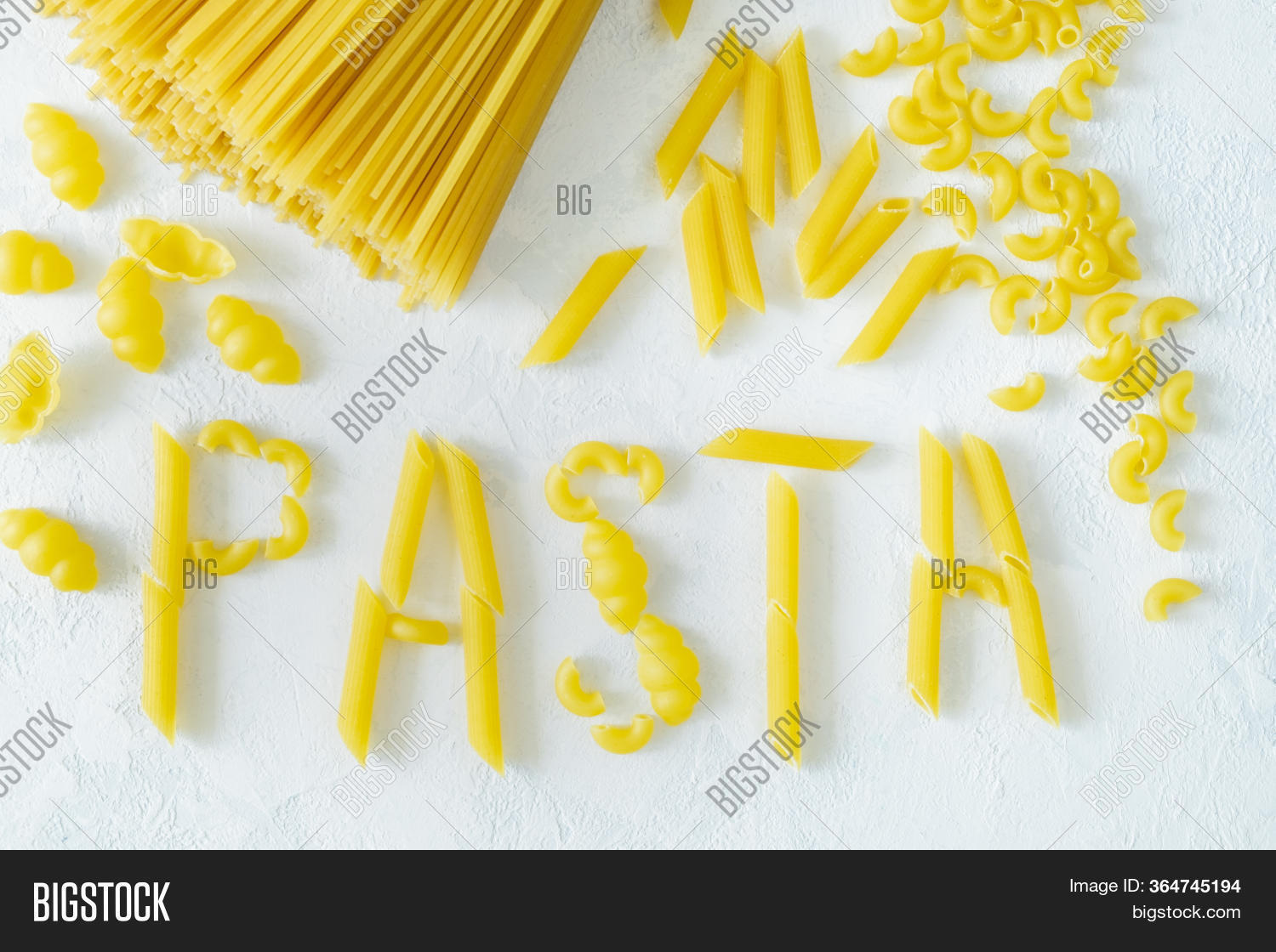 Different Types Pasta Image & Photo (Free Trial) Bigstock