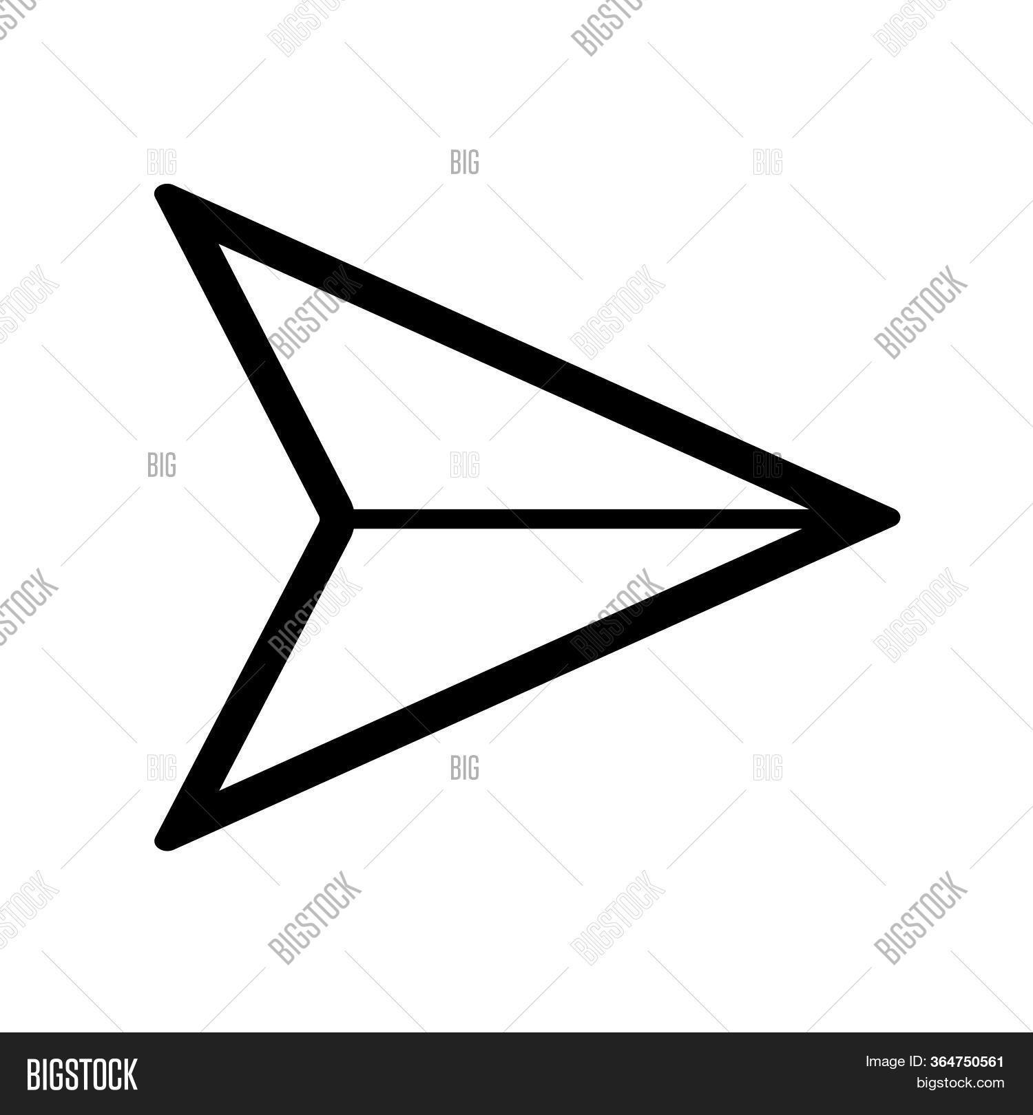 Sent Icon On White Image & Photo (Free Trial) | Bigstock