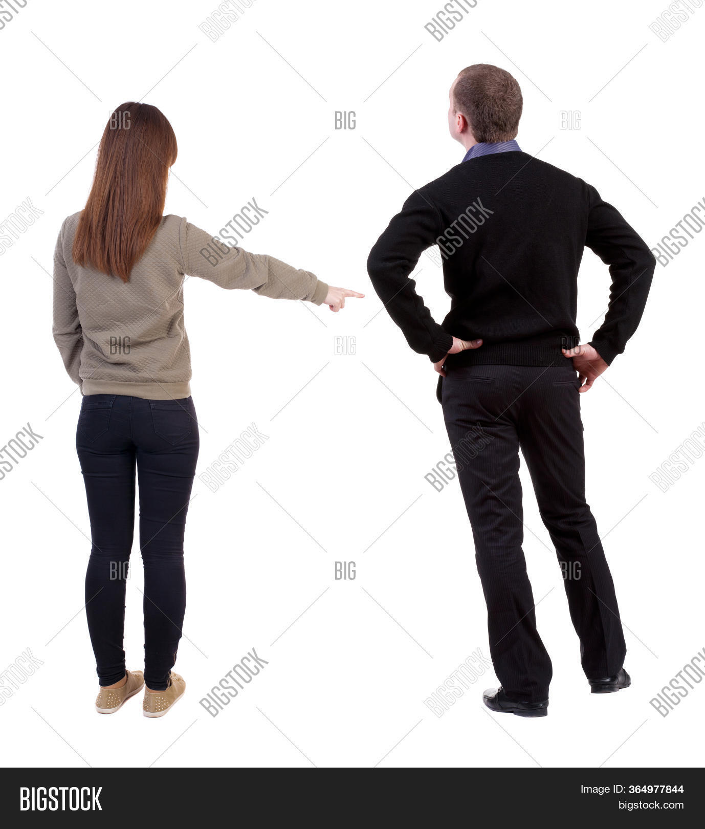 Back View Couple Image & Photo (Free Trial) | Bigstock