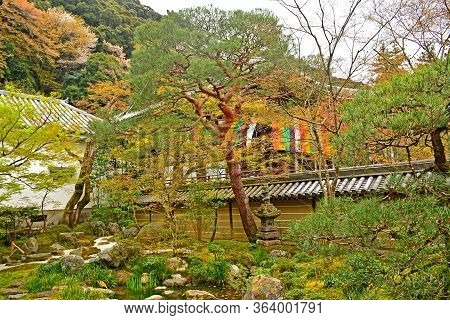 Kyoto, Jp - April 10 - Eikando Zenrinji Trees On April 10, 2017 In Kyoto, Japan. Eikando Formally Kn