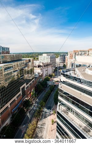 Street View Arlington Va Balston Neighborhood, Virginia Usa