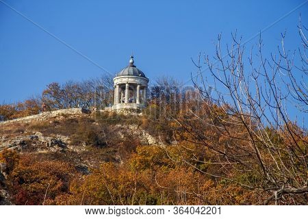 The Aeolus Harp On Mashuk Mountain. Pyatigorsk Landmarks And Monuments In Autumn Time 27 Oct 2019
