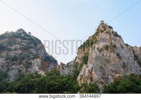View Of The Mountain And Nature Park At Thailand