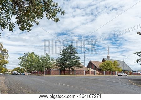 Harrismith, South Africa - March 16, 2020:  A Dutch Reformed Church In Harrismith In The Free State 