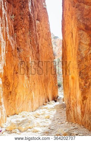 Standley Chasm Near Alice Springs In Australia