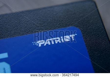 27 June 2019 Bishkek, Kyrgyzstan: Ssd. Storage Solid-state Drive. Solid State Drive Computer Memory 