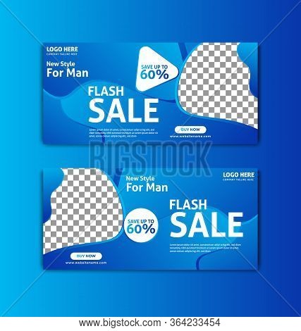 Cover Web Banner Social Media Yellow Design Stripe Template Vector, Business Social Media Cover Post