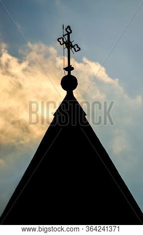 Putna, Suceava Romania 07.15.2011 Roof Of Putna Monastery With A Special Architecture And A Beautifu