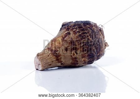 Satoimo, Sweet Taros On The White Background