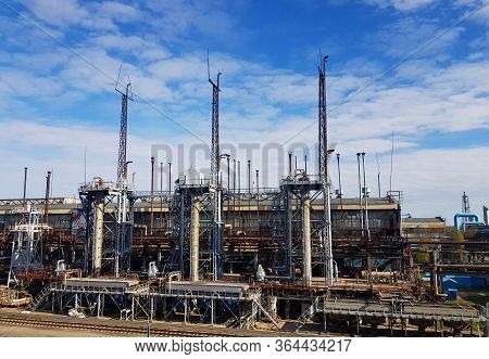 Installation For Producing Methyl Alcohol From Converted Gas