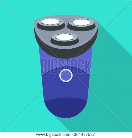 Vector Illustration Of Shaver And Electric Icon. Set Of Shaver And Shave Vector Icon For Stock.