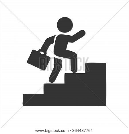 Man Walk Icon . Walking Man Vector Icon. People Walk Sign Illustration. Pedestrian Vector Sign Symbo