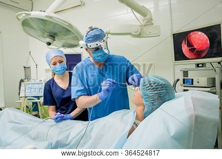 Laser Vaporization Of Nasal Concha With Coblation Technology Method