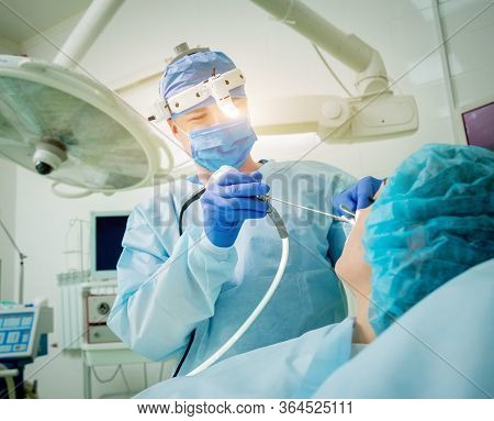Endoscopic Sinus Surgery. Laser Vaporization Of Nasal Concha