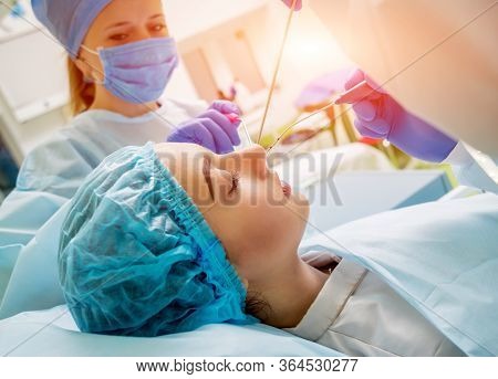 Endoscopic Sinus Surgery. Laser Vaporization Of Nasal Concha