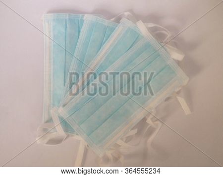 Antibacterial Protective Mask. Coronavirus Protection.hygiene Is Very Important To Avoid Infection O