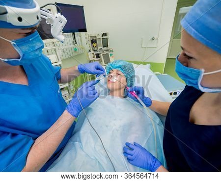 Laser Vaporization Of Nasal Concha With Coblation Technology Method