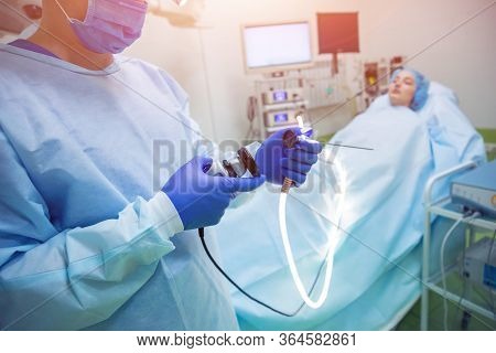 Endoscopic Sinus Surgery. Laser Vaporization Of Nasal Concha
