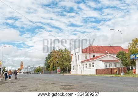 Harrismith, South Africa - March 16, 2020:  A Street Scene In Harrismith In The Free State Province.