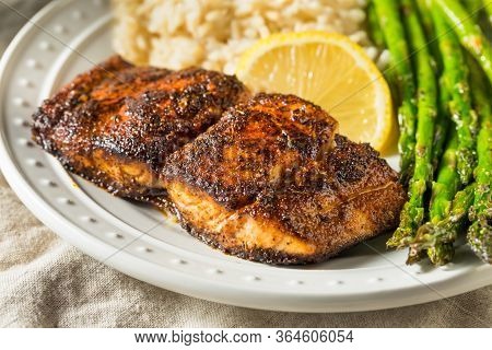 Homemade Blackened Mahimahi White Fish