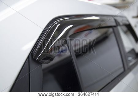 Deflectors For Side Windows Of The Car.car Accessory. Additional Equipment.