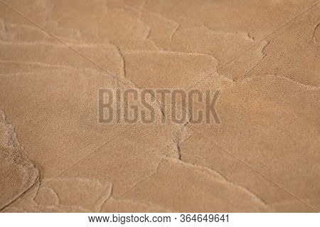 Sand Patterns And Textures On The Beach Of Phu Quoc Island
