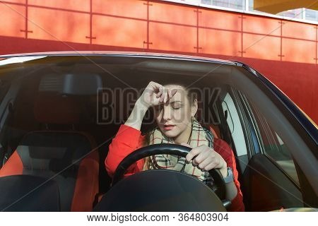 The Stress Behind The Wheel Of An Atomobile, Housewife