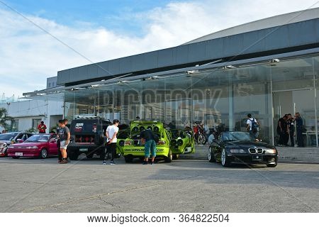 Pasig, Ph - Nov 17 - Parked Cars At Vapin Wheels Car Show On November 17, 2018 In Pasig, Philippines