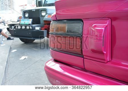 Pasig, Ph - Nov 17 - Toyota Corolla Brake Light At Vapin Wheels Car Show On November 17, 2018 In Pas